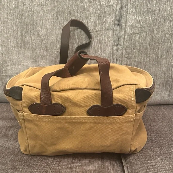 Filson Tan and Brown Men's Bag - Picture 2 of 7